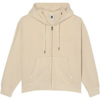 Womens Lowcase Pigment Zip Thru Hood